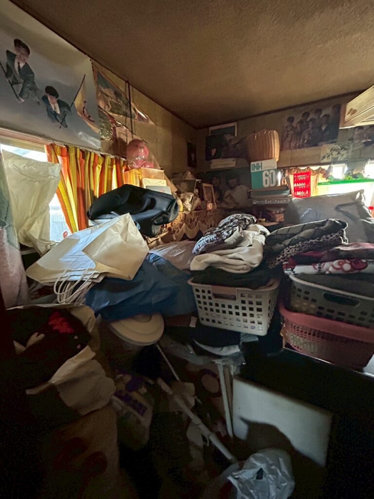 【犬山市】遺品整理｜市営住宅解体前の家財全撤去とピアノ・エアコン買取の事例の施工事例写真
