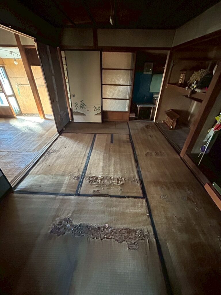 【中津川市】遺品整理|更地返しに向けた家財全撤去の事例の施工事例写真