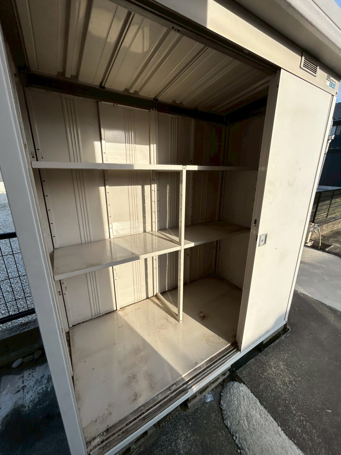 一宮市光明寺 退去片付け後（屋外物置は残し）