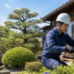 空き家の庭の剪定と管理のイメージ