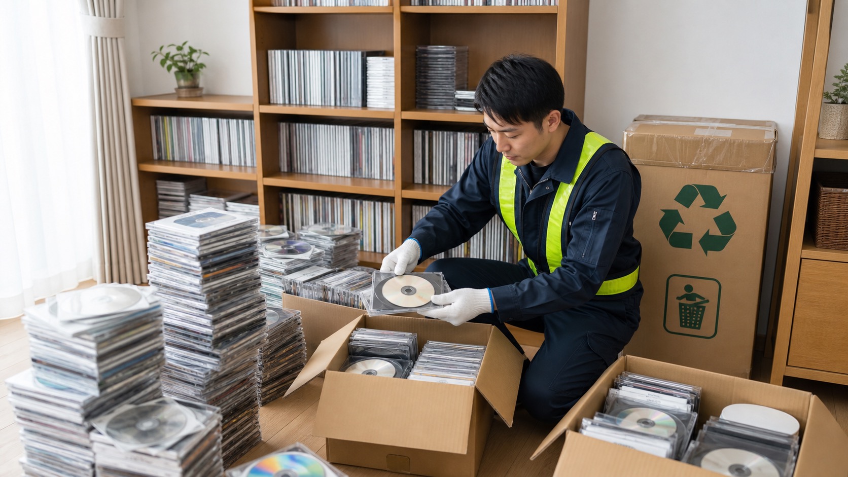 大量のCDを安全かつ簡単に処分する方法を解説！ | 合同会社アイワクリーン