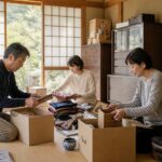 岐阜県恵那市での遺品整理・実家片付けの様子