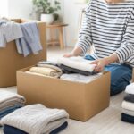 衣類の片付けと不用品回収のイメージ画像