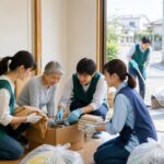 ゴミ屋敷問題 行政対策 地域の清掃活動イメージ