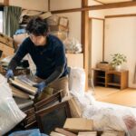 ゴミ屋敷を一人で片付ける様子 岐阜 アイワクリーン