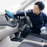 放置車両の清掃と長期未使用車の臭い対策イメージ