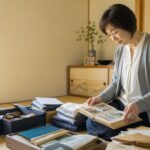 夫の遺品整理をする女性 岐阜の遺品整理