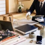 遺品を専門業者に売る際の確認作業のイメージ