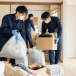 実家のゴミ屋敷片付け 岐阜 不用品回収業者作業