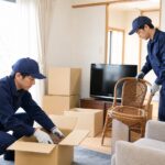 可児市の不用品回収・片付け作業のシーン
