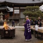お寺でのお焚き上げ・遺品供養のイメージ
