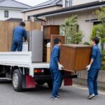 下切駅周辺（岐阜県可児市）での不用品回収作業のイメージ