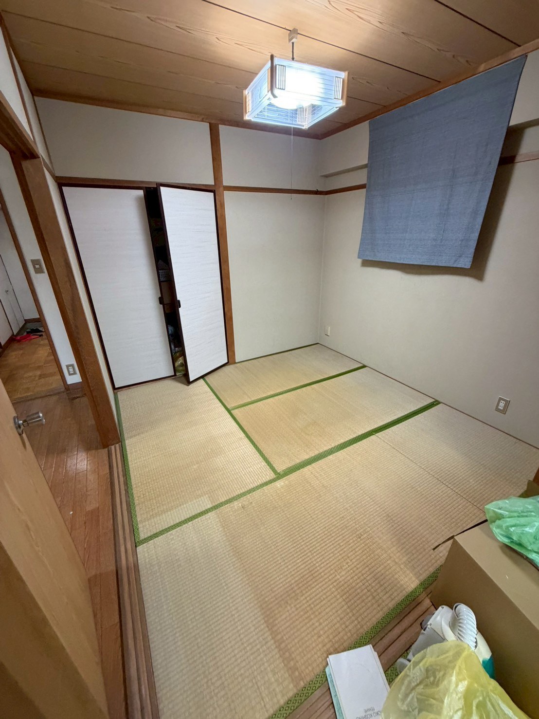 長久手市の売却前片付け・作業後・和室の状態