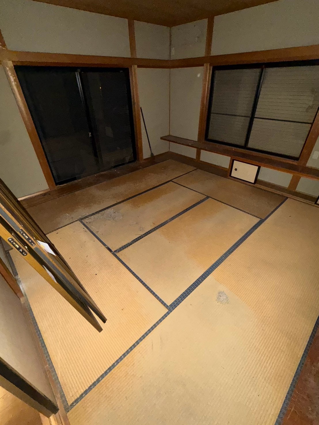 作業後・和室