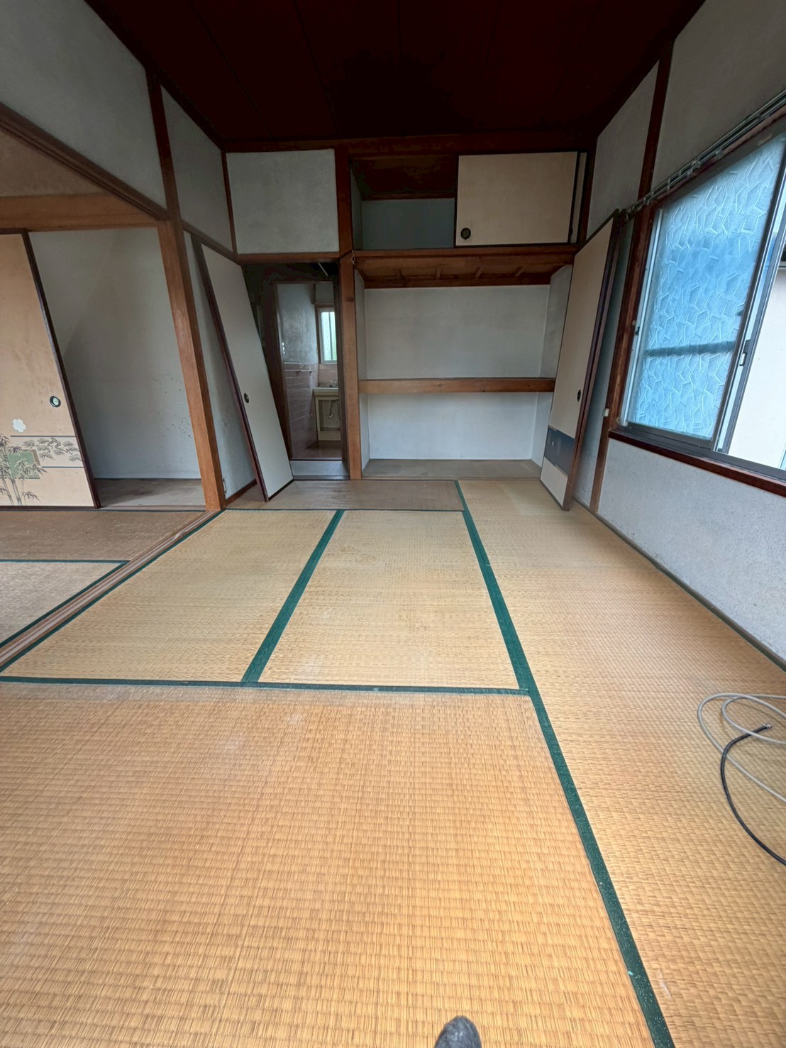 豊田市青木町の和室の作業後