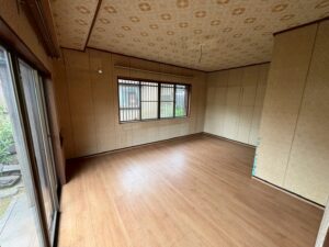 安城市根崎町の戸建て家財整理後の室内写真