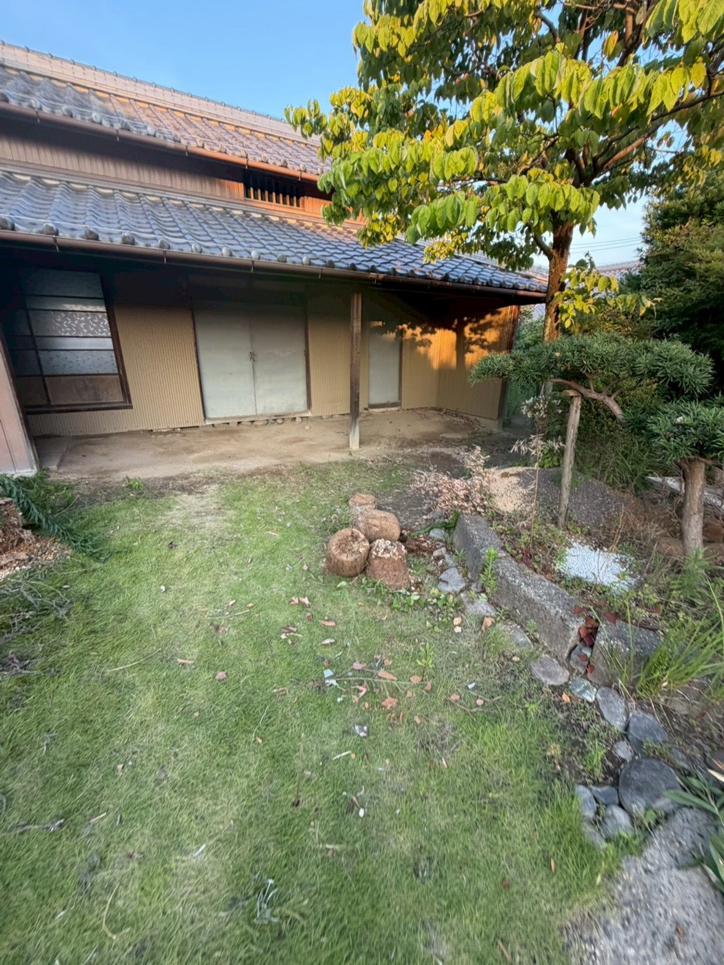 庭まわりの片付け後