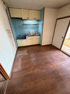 名古屋市北区若葉通の家財整理 作業後のキッチン