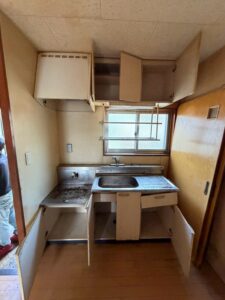 作業完了時のキッチン