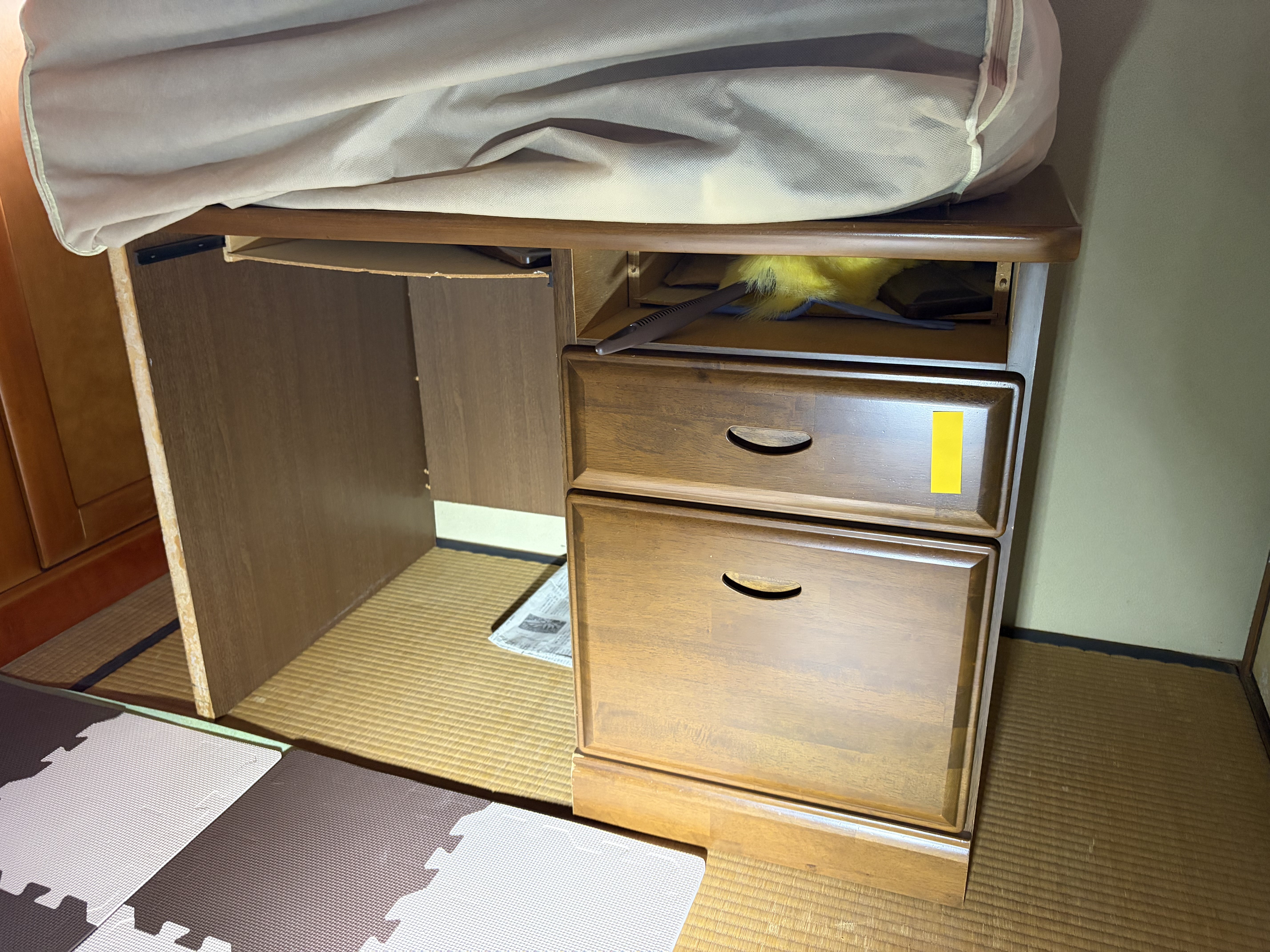 施工前の家具まわり