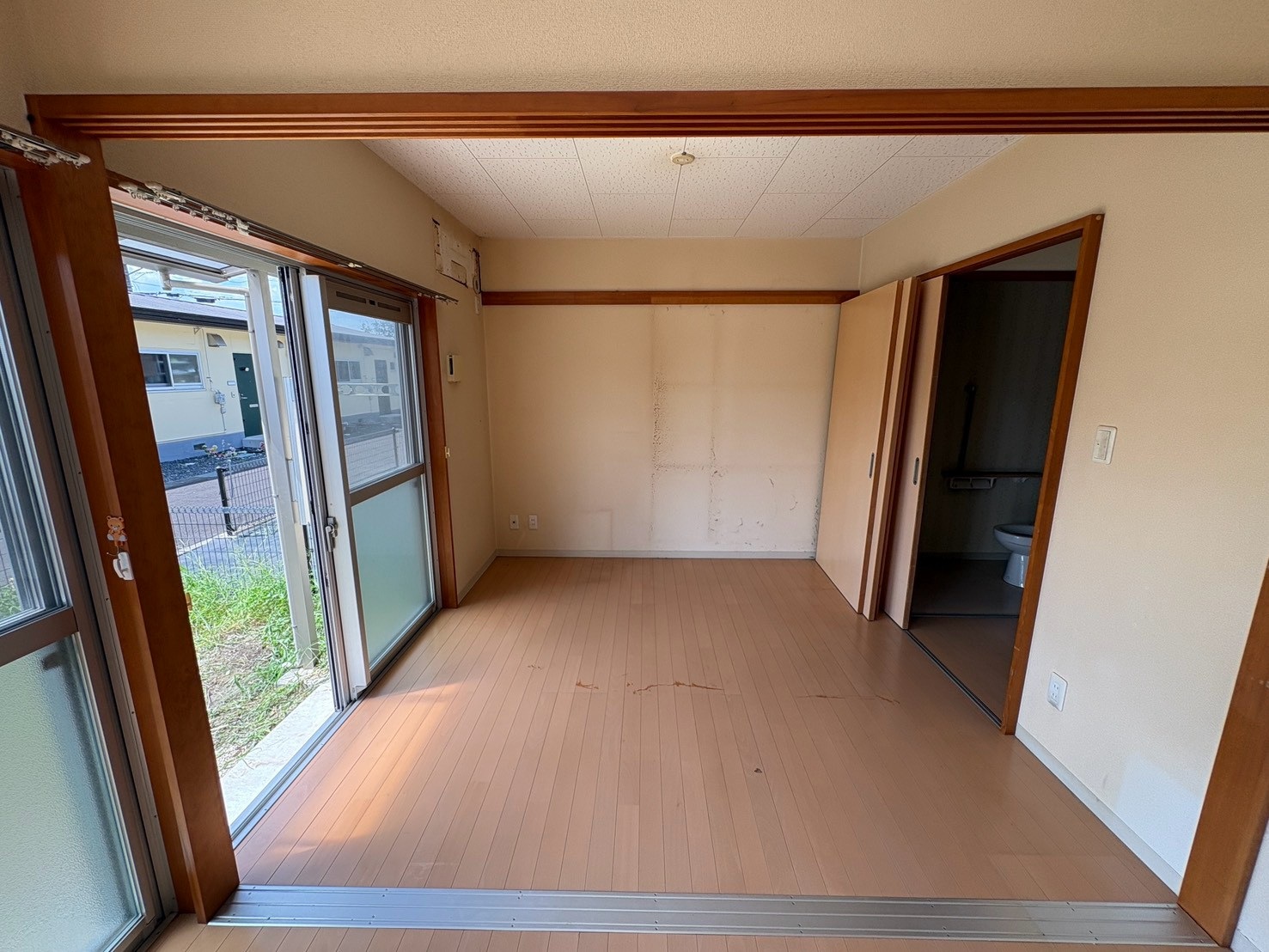 作業後・居室