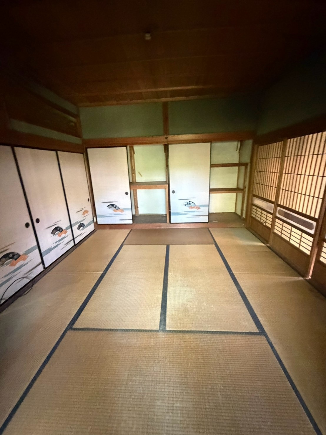 作業後・和室