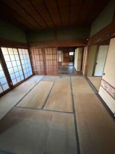 作業後・和室
