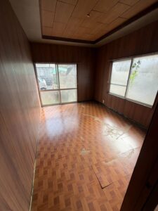 作業後・室内