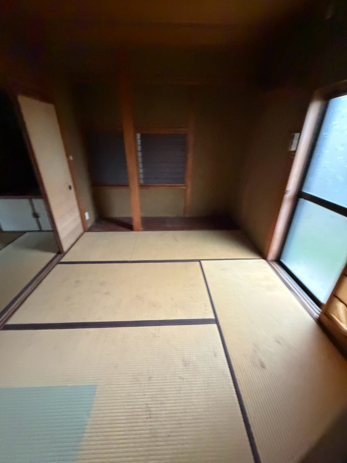 春日井市神明町 家財回収後の和室