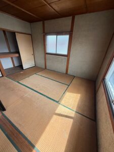 名古屋市緑区池上台の和室・家財整理後