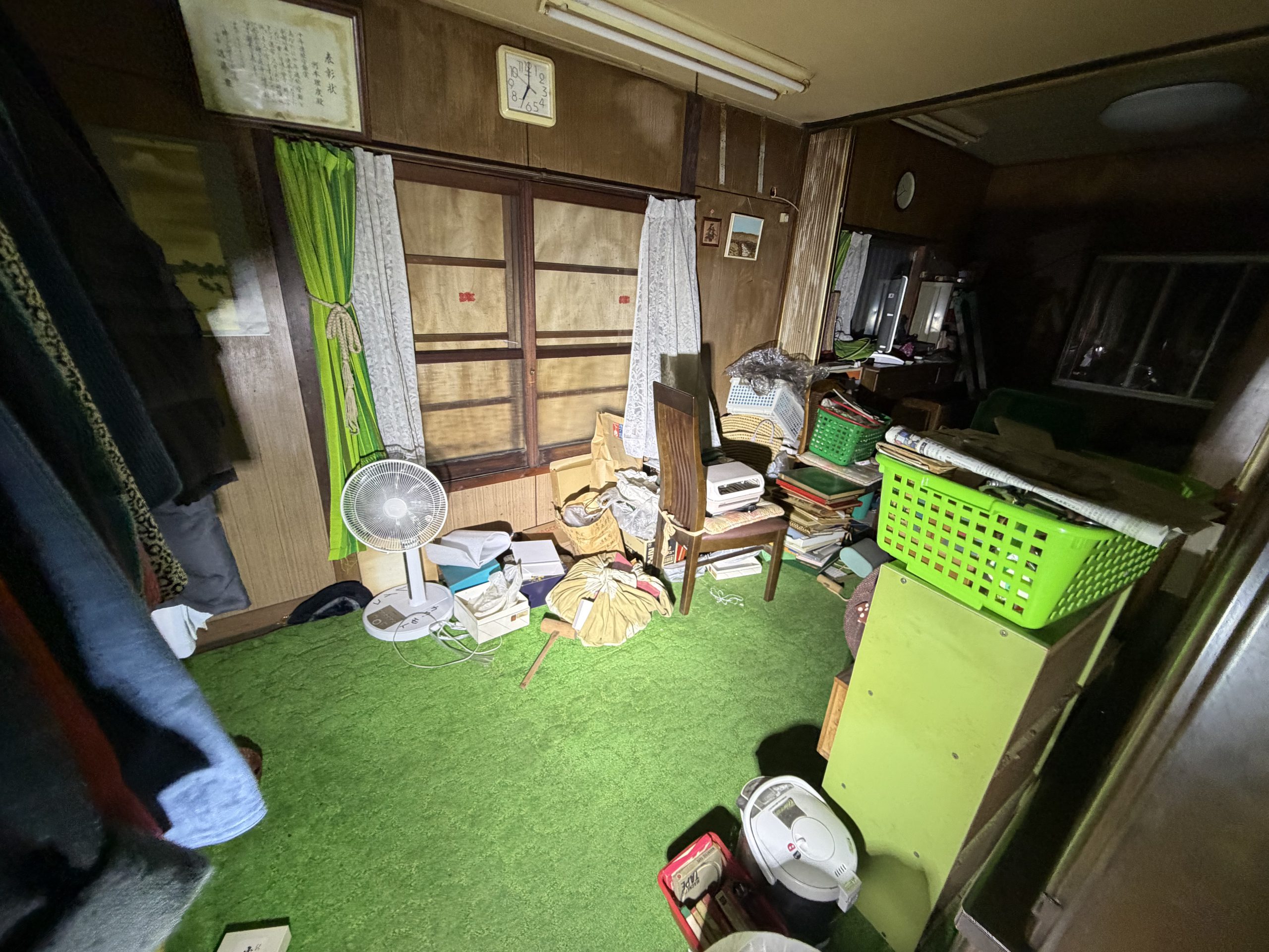 名古屋市守山区小幡・家財撤去前の居室