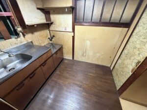 名古屋市昭和区鶴舞・片付け後の台所